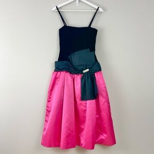 Vintage Mario Forte for After Five Formal Midi Prom Dress